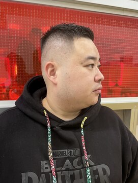 メリケンバーバーショップ トーキョー(MERICAN BARBERSHOP TYO) YS STYLEハイライト/マッシュパーマ/ウルフ/アッシュブラック166