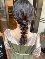 ティダスマイル(tida smile)&nbsp;ヘアアレンジお客様スタイル