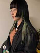 ノラ シブヤ(NORA)&nbsp;姫カット/ワイドバング/インナーカラー/モードヘア