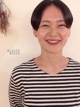 ファッジ 南柏(FUDGE) 【FUDGE】ハンサムショート　×　センターパート