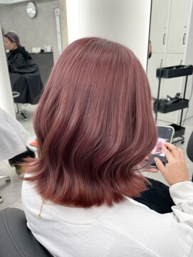 アルドーレ(Ardore) 縮毛矯正履歴からでもケアしながらブリーチ☆【小山田 繭】