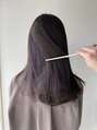 ユニール(unir) 派手すぎず控えめなインナーカラーもおすすめです◎