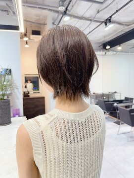 ファンナギンザ(FaNNa ginza) ショートヘアー/シースルーバング/ボブ/フェイスレイヤー/小顔