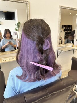 クレア(CREA) インナー×ピンクラベンダー