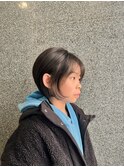 学生ショートボブ
