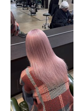 タイドヘア 茨木店(TIDE HAIR) White pink