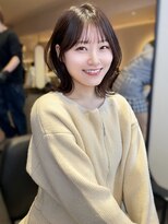 アイドットプラス 表参道(i.+omotesando) 似合わせカットサイドバング結べるボブ小顔カットレイヤーM03