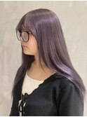 【YOKE】ラベンダーカラーラベンダーベージュシルバーラベンダー