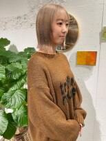 クリアーオブヘアー 栄南店(CLEAR of hair) ハイトーンボブ/osumi