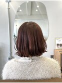 切りっぱなしボブ