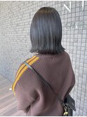 切りっぱなしボブ