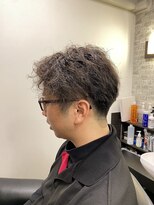 理容 おとべ アシメツーブロック