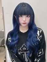 ラピステン 福岡天神 大名店(Lapis)&nbsp;エクステ/ホワイトグレージュミニウルフデジタルパーマ