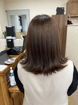 ミラシィ 成田(Mirashy)&nbsp;ハイライトカラーミルクティーベージュレイヤーカット