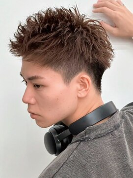 ロンドオム 池袋(Lond Homme) men's/メンズ/スパイキーショート/フェード/ニュアンスパーマ