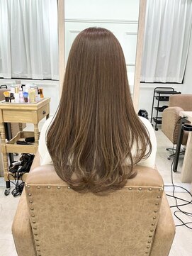 ブルー 盛岡店(BLUE) 黒髪/ボブルフ/ネビージュ/韓国/ワンレン/盛岡/髪質改善/前髪