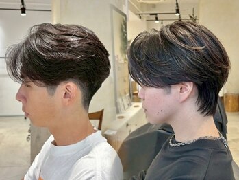 ビューバイネオリーブ 用賀店(Beau'r by neolive)の写真/簡単スタイリング◎メンズパーマ&韓国カットで創るトレンドStyle.韓国/カルマパーマ/シャドウパーマ[用賀]