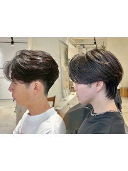 簡単スタイリング◎メンズパーマ&韓国カットで創るトレンドStyle.韓国/カルマパーマ/シャドウパーマ[用賀]