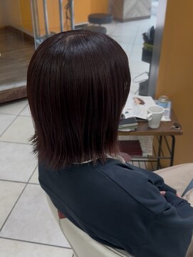アース 津田沼店(HAIR&MAKE EARTH) 外はねボブ