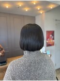 丸みタイトボブ