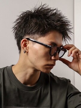 ルーシー 川越(LUCEY) ツイストスパイラルパーマ波巻きパーマシャドウパーマメンズ