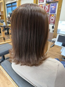 ルッカヘアガーデン バイ ラッシュゴールド(RUCCA HAIR GARDEN by LUSH GOLD) 外はねボブ