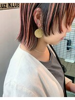 キューズ クラブ(cuz KLUB) 【cuzKLUB】ボブレイヤー×コントラストカラー◎池袋