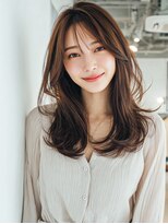 フレイムス ヘア アンド リラックス 高崎駅西口店(Frames hair&relax)&nbsp;韓国レイヤーカット/顔まわりレイヤー/ミディアムレイヤー