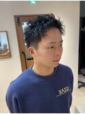 メンズピンパーマ