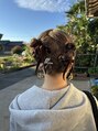 ヴィス オクト(Vis OCTO)&nbsp;ヘアセット大好きです！タイトヘアもふわふわヘアも得意です♪
