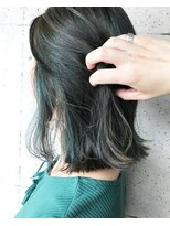 モルト 麻生(molt) ハイライト ボブ