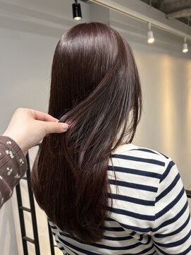 ヌープヘアーアイス(NUUP.hair ici) ★ブリーチなし暖色ラベンダーピンクレッドブラウン春カラー