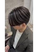 毛流れセンターパート