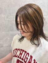 コワフュールトーリ フジグラン店(COIFFURE TORI) 「透け感ベージュ×くびれミディ