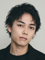 フィフス 大分(fifth)&nbsp;大分ルーズパーマメンズカットルーズショートツーブロックゆるめ