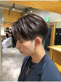 毛流れセンターパート曲がる縮毛矯正