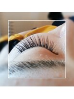 ヘアプラスアイズブルーム(hair+eyes bloom) セーブルエクステ140本