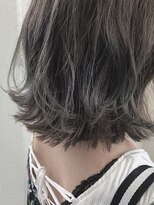 ヘアーデザイン シュシュ(hair design Chou Chou by Yone)&nbsp;☆chouchou☆ハイライト＆ブルージュ×切りっぱなしボブ