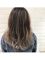 エイト 福岡天神店(EIGHT fukuoka)&nbsp;【EIGHT福岡】nabe_コントラストバレイヤージミルクベージュ☆