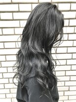 ディーカヘアーセンダイ(Di KA HAIR sendai)&nbsp;ダークグレージュ/ロング/ラフウェーブ