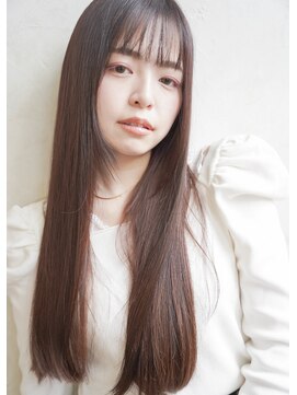 ヘアーラウンジ ハピル(Hair lounge Hapir) 【髪質改善M3Dカラー×Aujua】うる艶ミルクチョコレートカラー