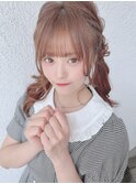 【ROULAND坂本】編み込みツインテールヘア