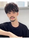 大人カジュアルメンズパーマ(ニュアンスマッシュ)
