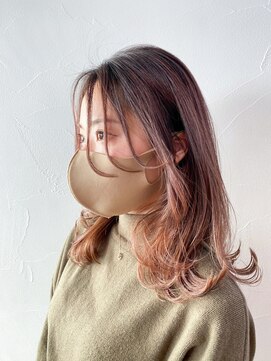 アイティーバイアルバム 松戸店(IT by ALBUM) ベージュレイヤー_カーキグレージュマッシュショート_ba322892