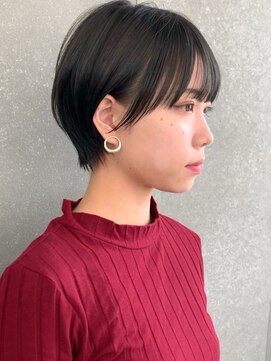 ロンド 表参道店(Lond) 美フォルム 骨格矯正 耳かけ丸みショート マッシュショート