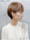 30代40代50代◎大人ナチュラルレイヤーショートボブ 表参道