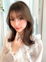 ロンド ロビン 栄(Lond robin)&nbsp;【Lond robin】河野まい ショコラベージュ/韓国/前髪カット N