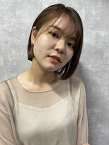 シールドヘアー 沖縄 新都心(C'LD Hair)&nbsp;【 C’LD 】お客様スタイル_ヘルシーな艶ボブがトレンド