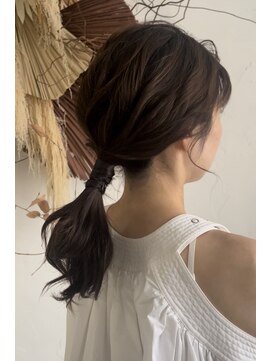 マルケ(marquer) ゆるっとローポニーテール