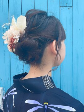 コロアイ(COROAI) 浴衣着付け　ヘアセット　まとめ髪